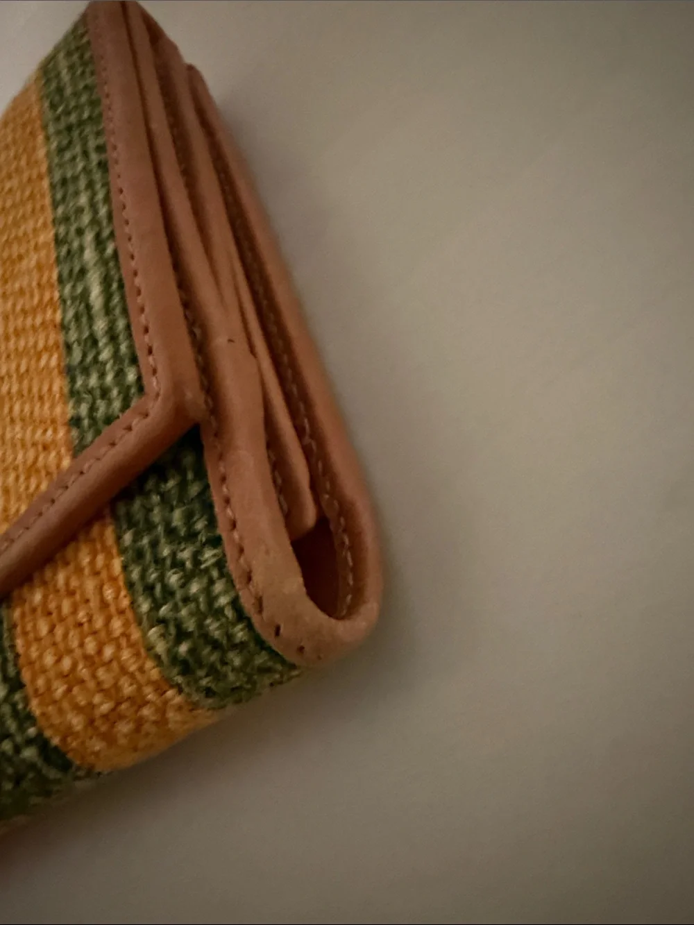 Gucci Bamboo Rafia Wallet